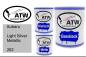 Preview: Subaru, Light Silver Metallic, 262: 1L Lackdose + 1L Klarlack + 500ml Härter - Set, von ATW Autoteile West.